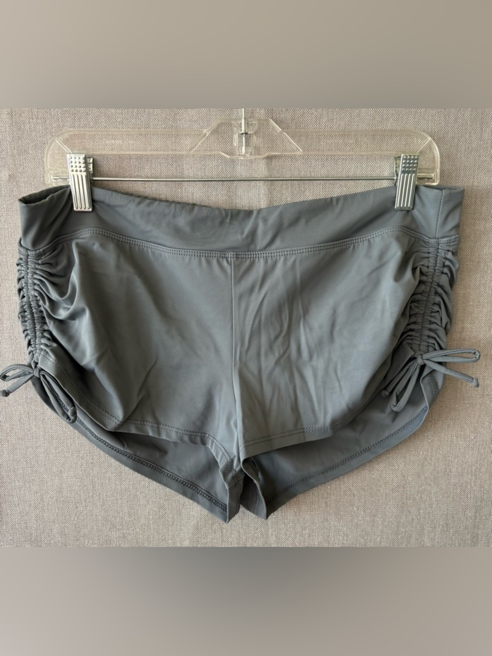 Women’s nautica swim shorts Size 10 Lined Gray